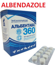 Load image into Gallery viewer, Albentabs 360 (100 tabs.)