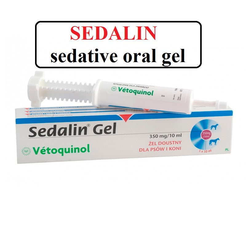 SedalN oral gel for Horses and Dogs 10ml (0.33oz) SEDATIVE