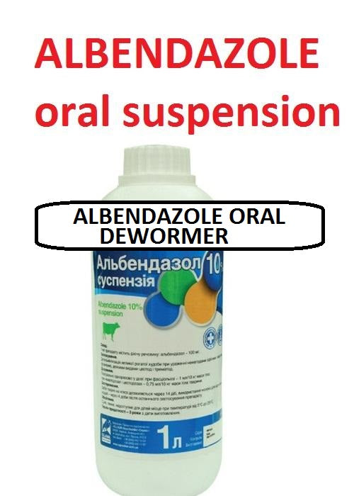 Alben 10% ORAL Broad-Spectrum Dewormer (1000ml)