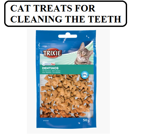 CAT TREATS FOR CLEANING THE TEETH AND SPACES 200GRAMM