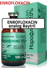 Load image into Gallery viewer, Noroflox 10% Solution for Cattle and Pigs (10bottles*10ml)
