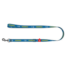 Load image into Gallery viewer, Nylon dog lead WAUDOG, pattern &quot;Dog PATRON&quot;
