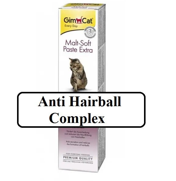 GimCat Malt Soft Paste Extra For Cats Anti Hairball Complex(Remedy) 20-200g