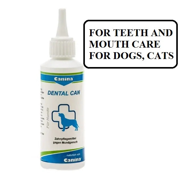 DENTAL CAN FOR TEETH AND MOUTH CARE FOR DOGS, CATS 100 ML